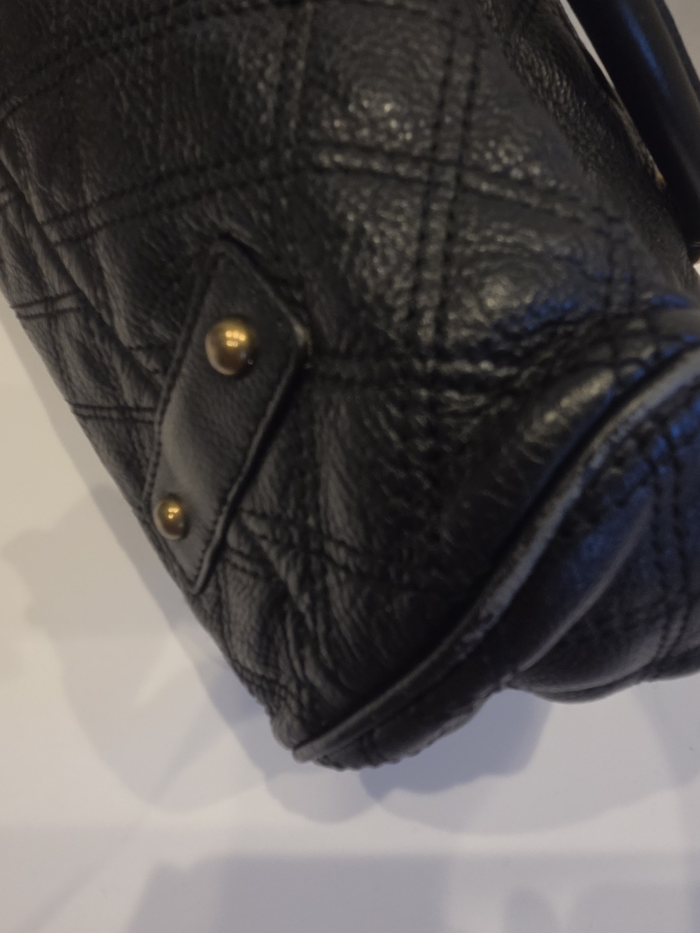 The ICONIC Original Marc Jacobs STAM Bag Black Quilted Leather - Picture 8 of 13